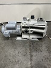 Leybold Trivac D30AC Dual Stage Vane Rotary Vacuum Pump, 230V With GE 5KC49ZG774 picture