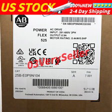 New Sealed Allen-Bradley 25B-E0P9N104 AC VFD Variable Frequency Drive picture