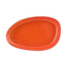 Front of the House - DDP062ORP22 - 11 in x 7 in Oval Kiln® Blood Orange Plate picture