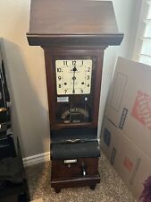 vintage time recorder clock  picture