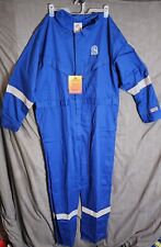 2112 Flash Fire And Arc Flash Protection Navy Solid Workwear Coveralls HRC22 picture