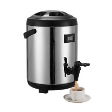 NEW Insulated Hot And Cold Beverage Dispenser Server 2.11 Gallon Stainless Steel picture