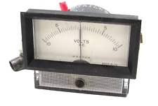 Analog Panel Mount Meter Vintage Weston Volts D.C. Model 1924   1964 #ZX -20 picture
