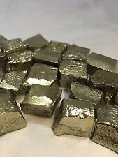 Brass Casting Alloy White Bronze cubes for casting 1 pound lot picture