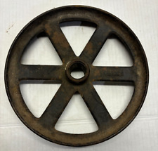 VINTAGE CAST IRON INDUSTRIAL WHEEL - 5130 picture