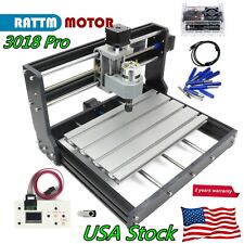 【USA】 CNC 3018 Pro 3 Axis Mini Laser Wood CNC Router Kit GRBL Offline Controller picture