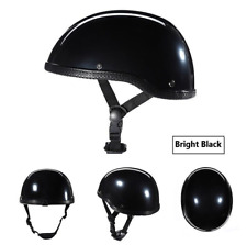 Motorcycle Helmets Half Face Helmet Protection Motorcycle Helmets Vintage Black picture