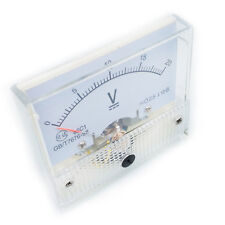 US Stock Analog Panel Volt Voltage Meter Voltmeter Gauge 85C1 0-20V DC picture