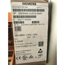New Siemens MICROMASTER420 without filter 6SE6420-2UD15-5AA1 6SE6 420-2UD15-5AA1 picture