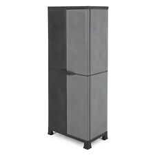 RAM Quality Products UTILITY 3 Shelf Lockable Storage Cabinet, Black (Open Box) picture
