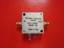 Mini-Circuits ZFL-2000 Medium Power 10-2000MHz RF Amplifier. See test plot picture