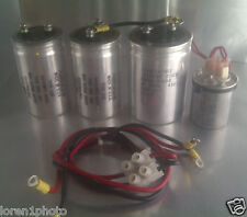 (( 4 )) Aerovox  & Serge Capacitors Pulled from -  Motorola MSR2000 Lot picture