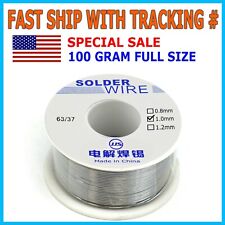 63/37 Tin Rosin Core Solder Wire Electrical Soldering Sn60 Flux .031