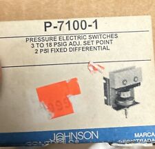 Johnson Controls P-7100-1 Pneumatic Electric Switch P71001 picture