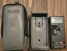 Vintage FLUKE 77 /AN Multimeter With Case And Carrier picture