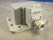 UTE MICROWAVE Waveguide Adapter/Transition WR229 to N , CPRG Flange <379> picture
