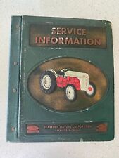 Vintage 1952 Ford Tractor Dearborn Motor Corporation Service Information Book picture