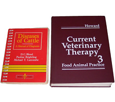 Current Veterinary Therapy: Food Animal Practice & Disease/Diagnosis Cattle  LOT picture