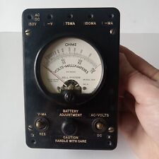 Vintage Simpson Electric Company Ohm Meter Model 324 Bell System picture