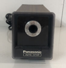 Vtg Panasonic KP77S Electric Pencil Sharpener Auto Stop Made Japan Tested WORKS picture