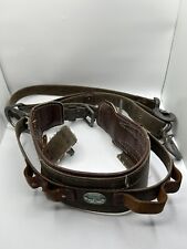 Vintage Leather Buckingham Lineman's Climbing Belt Size 26 picture