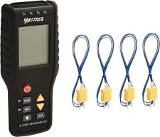 PerfectPrime TC41, 4-Channel K-Type Digital Thermometer Thermocouple Sensor -... picture