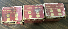 Walsco Pioneer Chassis Punches Lot of 3 Different Sizes Vintage picture