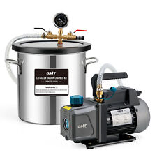 OMT 3 Gallon Vacuum Chamber Kit with 3.5 cfm Vacuum Pump for Wood Stabilization picture