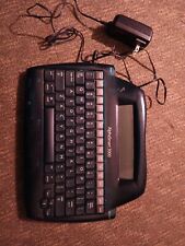 Alphasmart 3000 Portable Word Processor Clear Blue Works picture