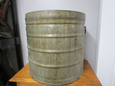 Vintage Geerpres Wringer Inc 8 Gallon Galvanized Mop Bucket Industrial Planter picture