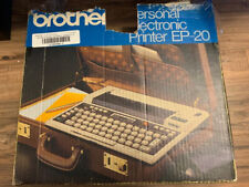 Brother EP-20 Portable Typewriter Word Processor Tested picture