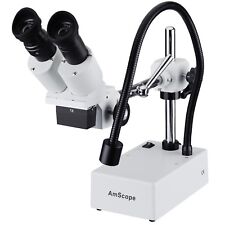 10X Widefield Stereo Microscope with Boom Arm Stand and LED Incident Light picture