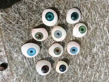 Vintage Human Prosthetic Eye ~ Antique Artificial Mix Eye Set Of 10 Pcs.. picture