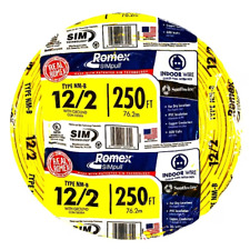 Southwire 250 ft. 12/2 Solid Romex SIMpull CU NM-B W/G Conductor Cable picture