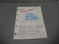 VINTAGE DELCO REMY ENCLOSED LEVER CRANKING STARTER MOTORS SERVICE GUIDE BULLETIN picture