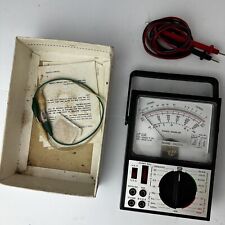 Vintage Sears Portable 41 -Range Multimeter 5205  with battery tester picture