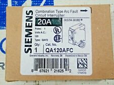 New Siemens QA120AFC 20 Amp 1 Pole 120V Combo Arc Fault  Plug in Circuit Breaker picture