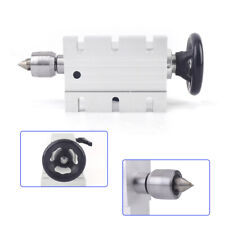 65mm CNC Rotary Axis Chuck Thimble Tailstock 4th Axis for CNC Milling Machine picture
