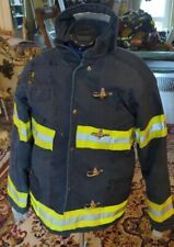 Vintage Retired Firefighter Turnout JACKET FIRE COAT USED Size 38 picture