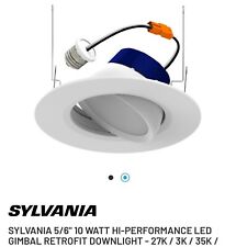 Sylvania RT 5/6 Hi-Performance LED Gimbal Recessed Ceiling Light picture