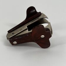 Vintage ACE Staple Remover Extractor Puller Brown Bakelite Retro Made In USA picture