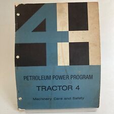 Vintage 1970 4H Tractor 4 Work Book Petroleum Power Program picture