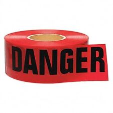 ATERET Premium Red Danger Tape 1-Pack 3 inch x 1000 feet, Hazard Safety Tape picture