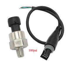 5V Pressure Transducer or Sender 100Psi for Oil Air Water picture