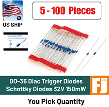 DB3 DIODE DIAC Bilateral Bidirectional Thyristor | You Pick Qty | US Ship picture