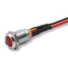 5x Waterproof 16mm Metal LED Indicator Pilot Dash Light Panel Lamp AC 9-24V Red picture