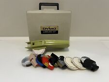 Vintage Dymo M-6 Tapewriter Label Maker Kit Bundle w/Case, Extras picture