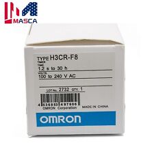 New In Box OMRON PLC Twin Timer H3CR-F8 100-240V AC 1 Year Warranty US Stock picture