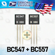 BC547 + BC557 (50 pair 100 pcs) NPN PNP Transistor Bundle TO-92 Transistor USA picture