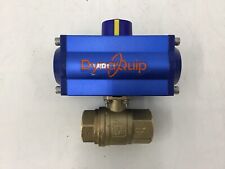DYNAQUIP CONTROLS - PHH25ATDA052A Ball Valve 1 In FNPT Double Acting picture
